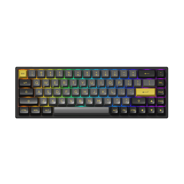 Akko 3068B Black & Gold Wireless Mechanical Keyboard (EN)